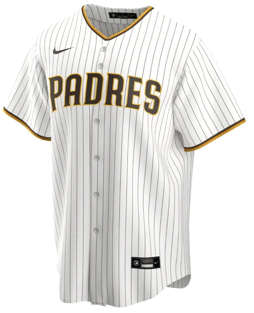 Nike Replica Home San Diego Padres Men's Jersey White T770-PYWH