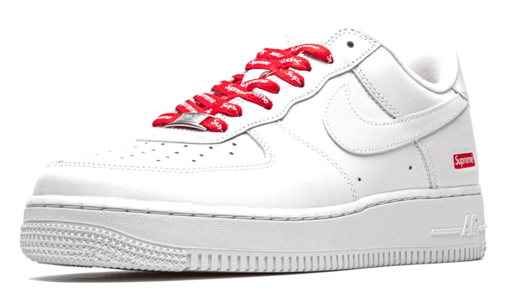 Nike Air Force 1 Low Supreme 'Box Logo' White, 12